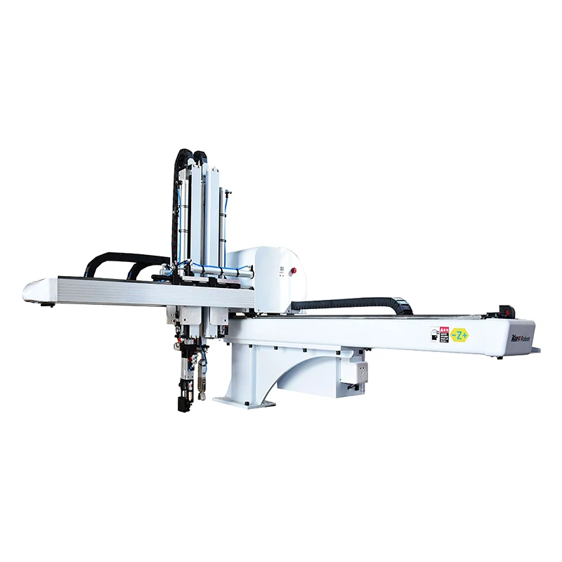 Kowey Cantilever Style 1-axis Pneumatic Robot to take out PET products from injection molding machine