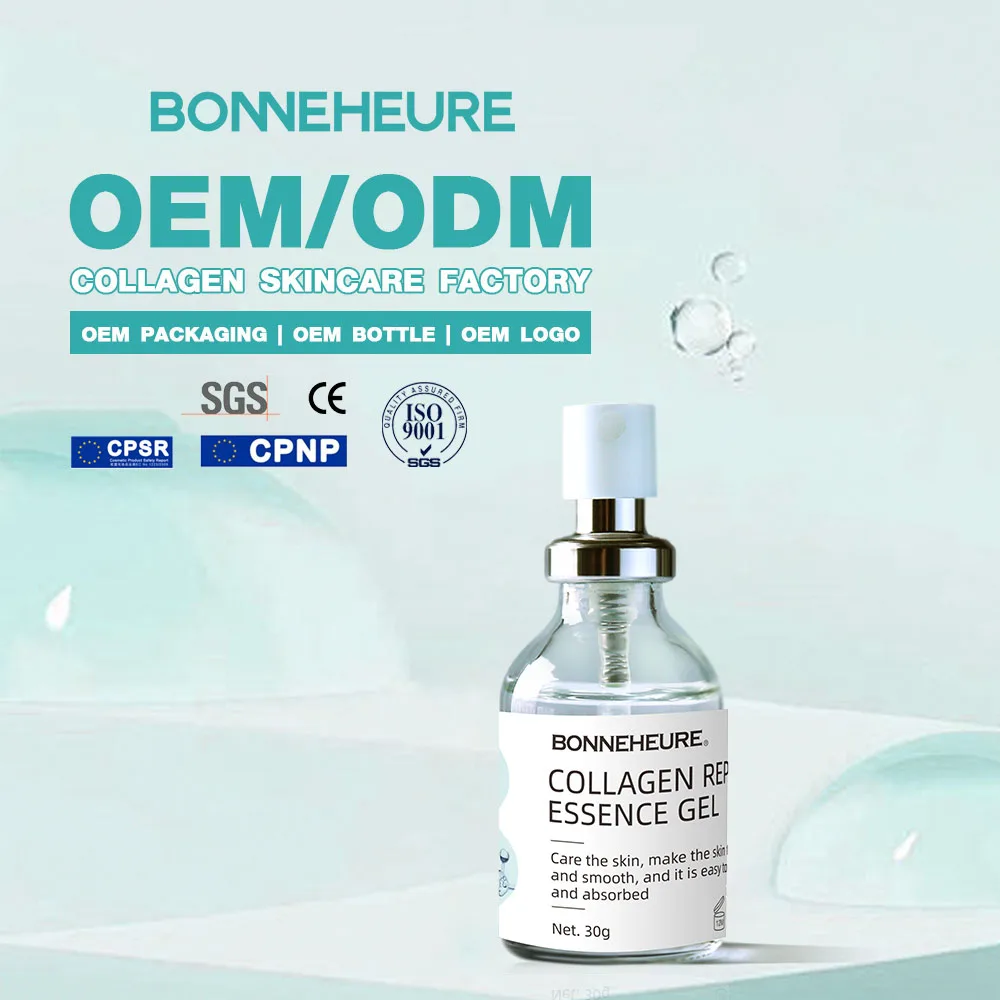 Man Skincare Products Anti Aging Anti Acne Calming Repair Moisturizing Recombinant Type III Bio Collagen Gel Serum