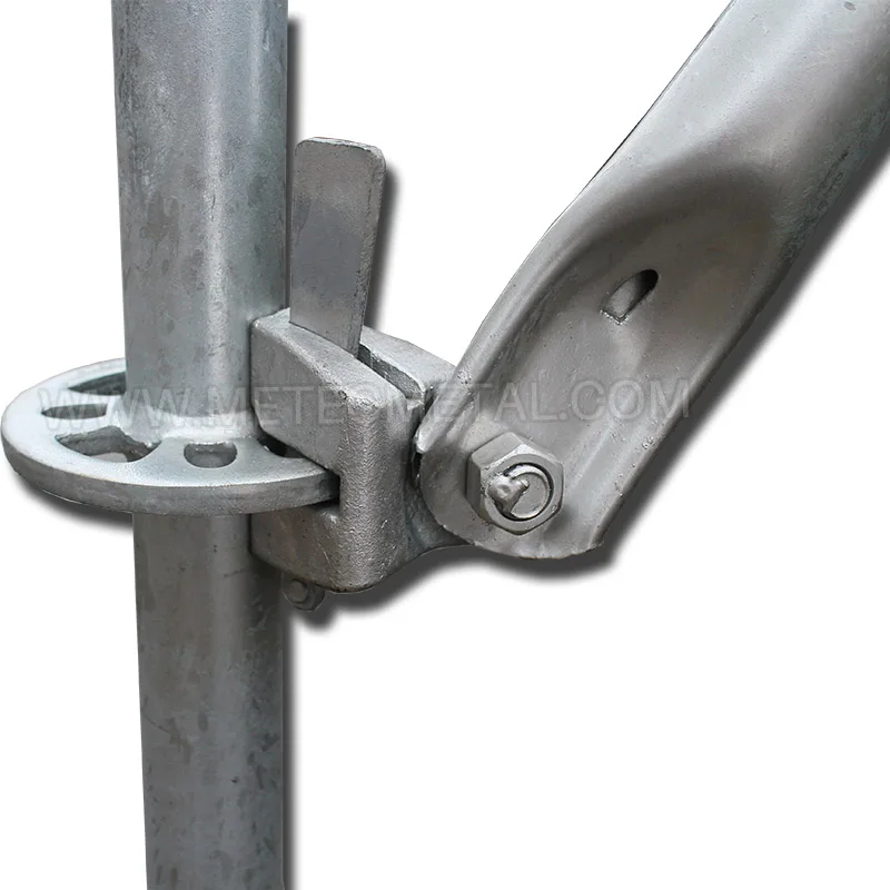 Certified Vertical Diagonal of Ringlock Scaffolding (Exp 20+ Years, HDG all-round system brace)