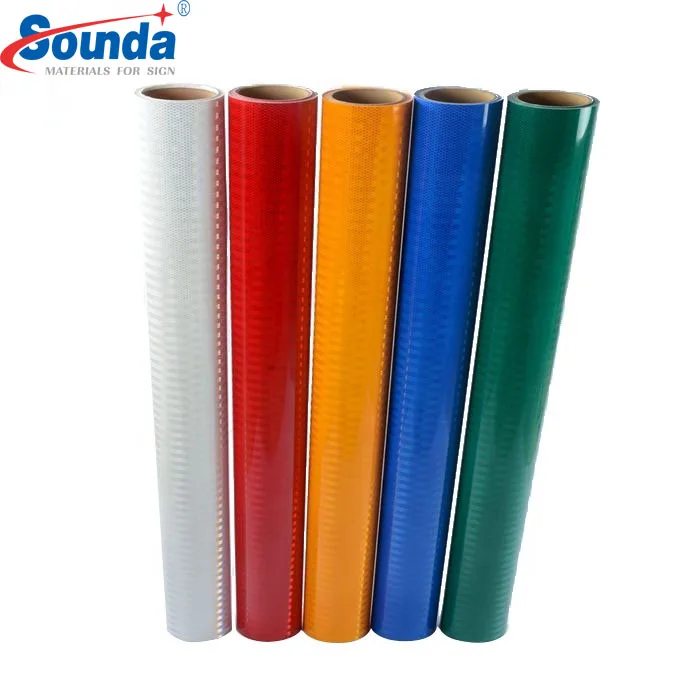 High Intensity Prismatic PVC Reflective Sheet