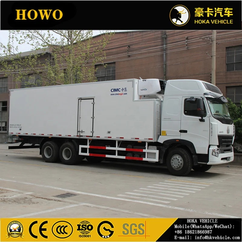 SINOTRUK HOWO A7 6X4 336HP 25T РЕФРИЖЕРАТОРНЫЙ грузовик модель ZZ1257N5847N1