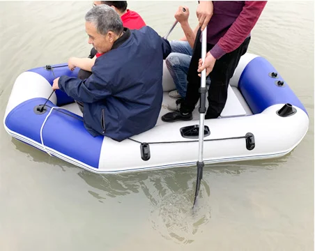 Hot Selling Inflatable Water Rowing Boat Air Folding Kayak For 3-4 Persons