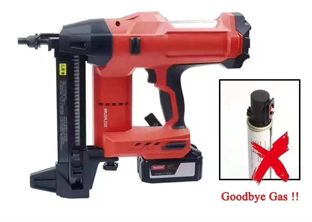 Dccn100x New Market Pure Battery Powered Concrete Cordless Shot Nail Gun