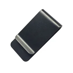 Тонкий металлический зажим для денег с пользовательским логотипом, оптовая продажа