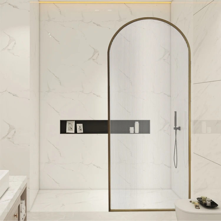 Bath bathroom dry and wet separation partition bathroom glass door screen shower shower room hsimple bath screen