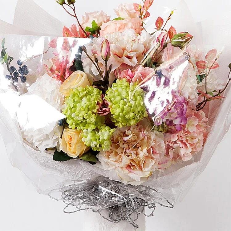 
Clear Cellophane Plastic WaterProof Wrapping Paper For Flower 