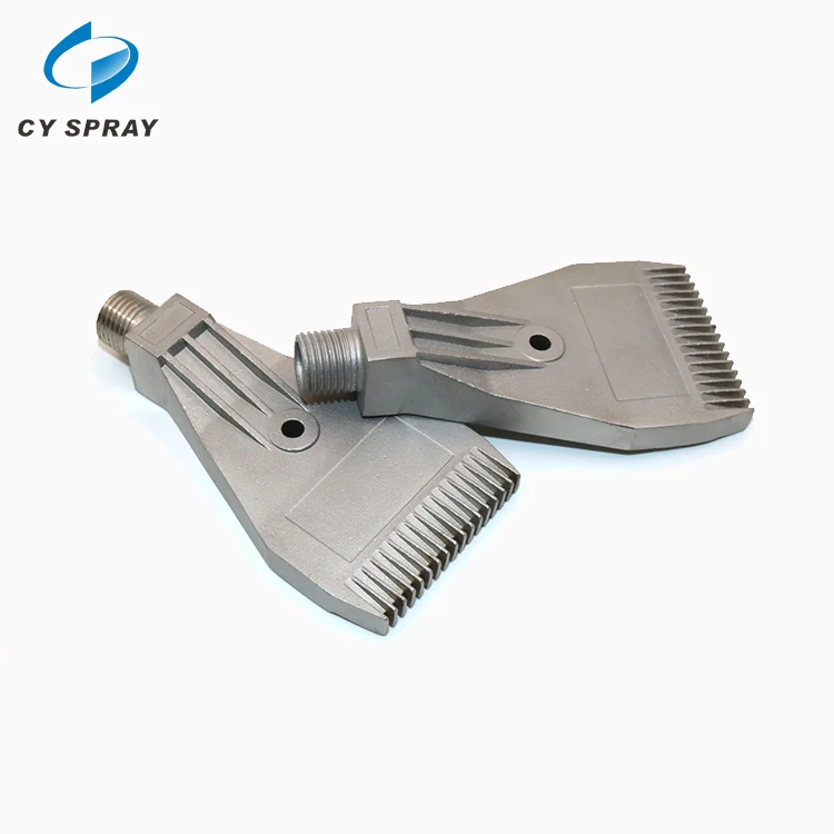 Blower Air Nozzle SS304 727 Windjet Air Nozzle Flat Air Blowing Nozzle