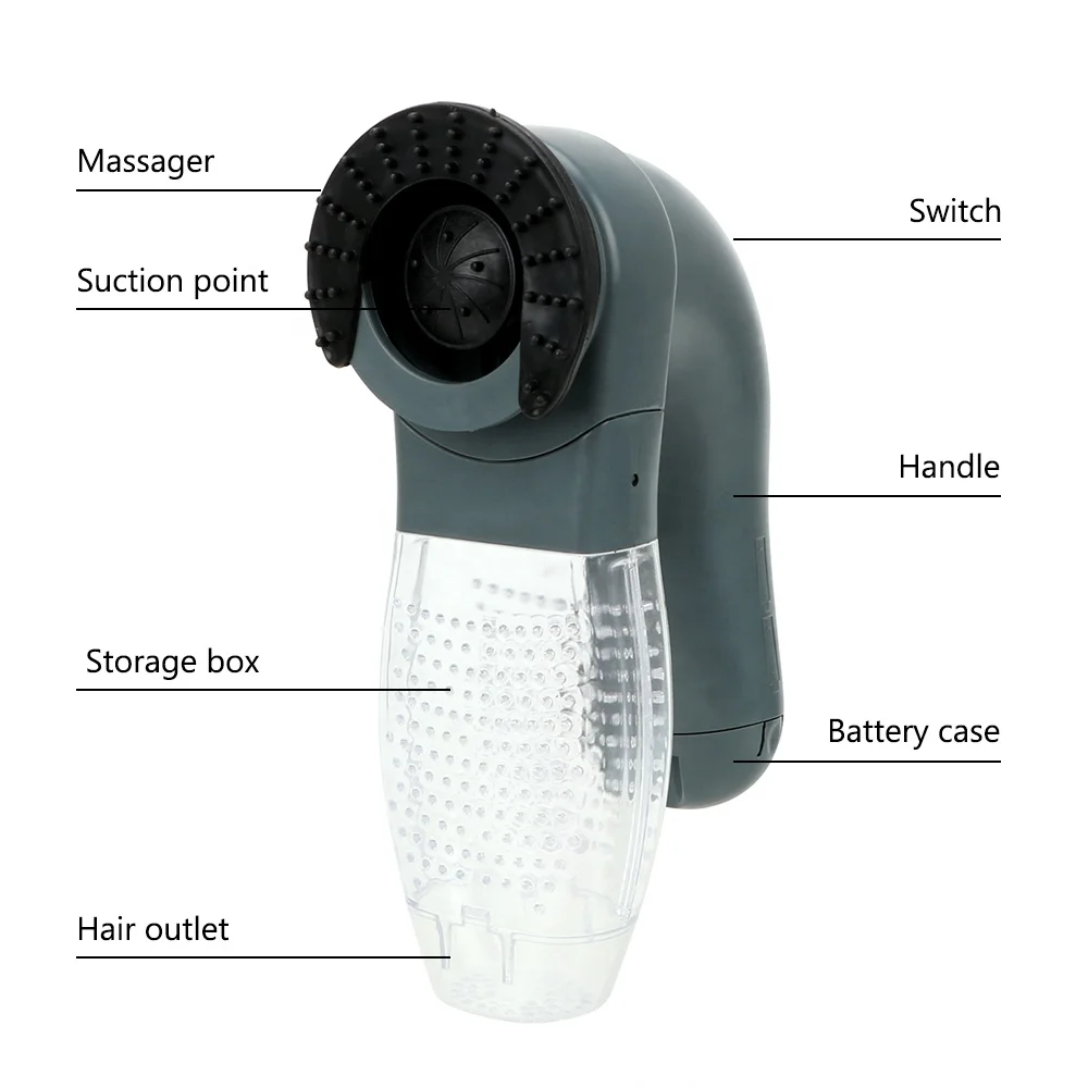 Cat Dog Deshedding Clippers Cat Dog Animals Hair Comb Portable Electric Suction Device Pet Grooming Vacuum Fur Cleaner
