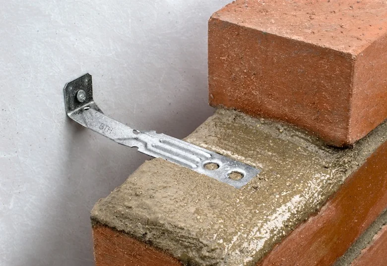 GA 28 Masonry Corrugated Sheet Metal Anchors Galvanized Cavity Brick Wall Ties