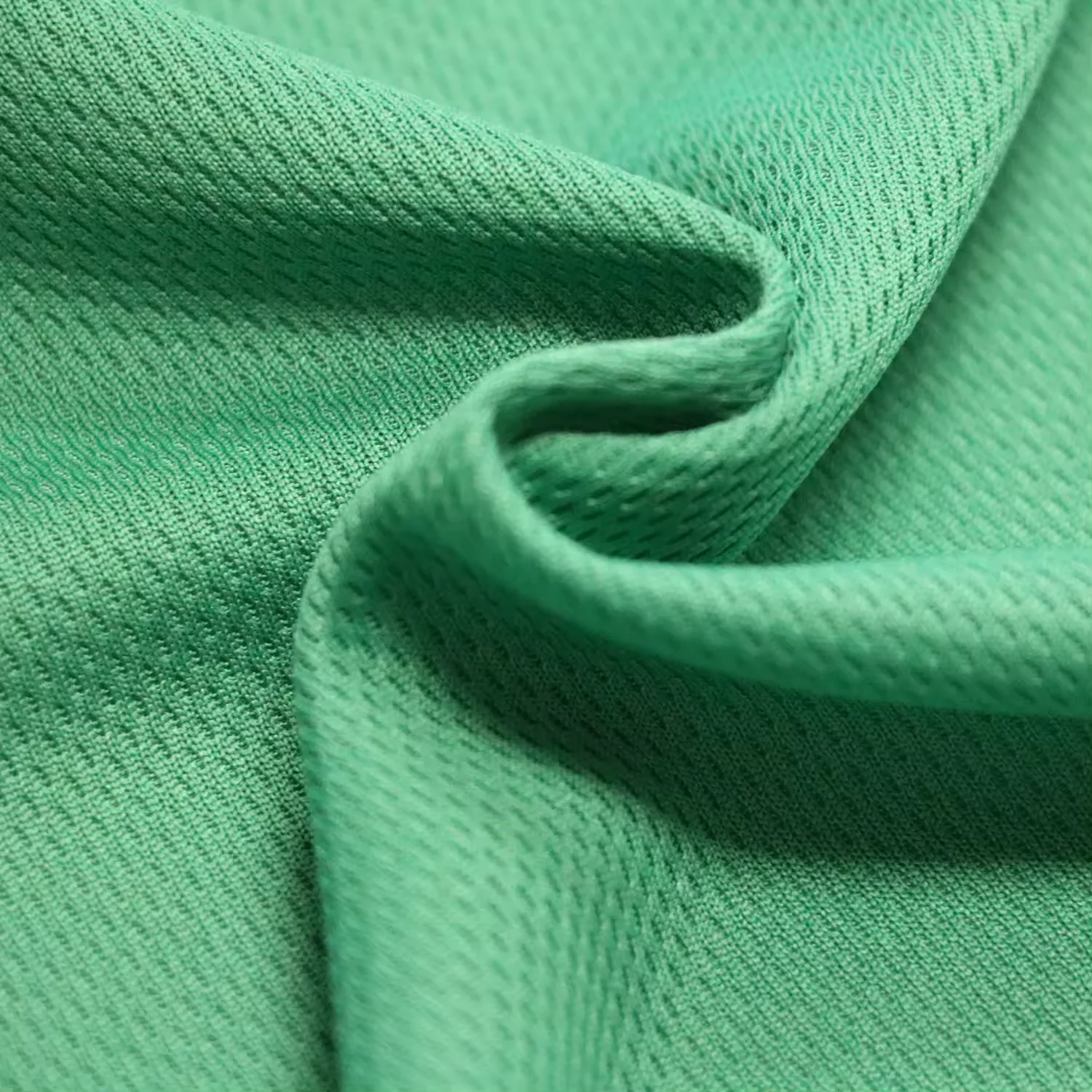 SY012 100D 100% Polyester Quick Dry 160GSM  Eyelet Birdeye Cycling mesh Fabric for T-shirts jersey fabric