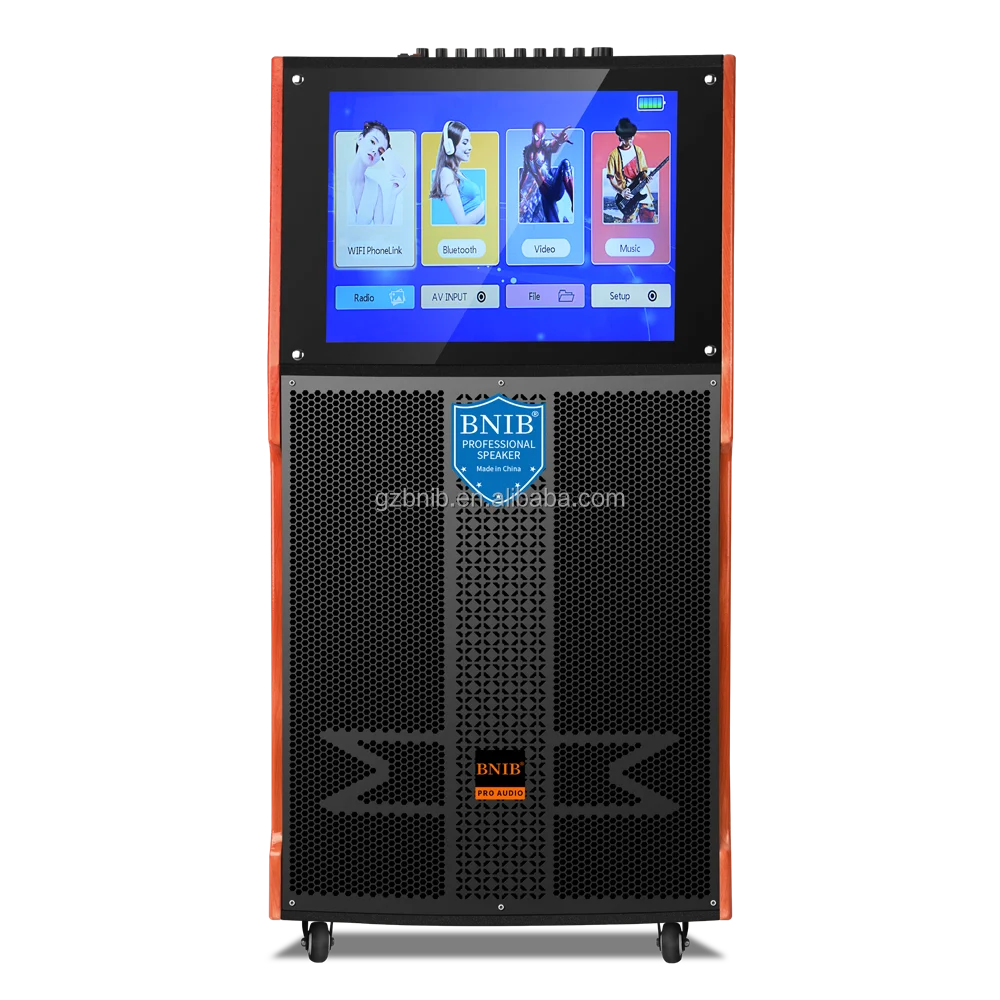 High Quality Video Speaker 12 Inch Touch WIFI Screen Speaker Multi-function Karaoke Dancing Speaker Stage System ODM