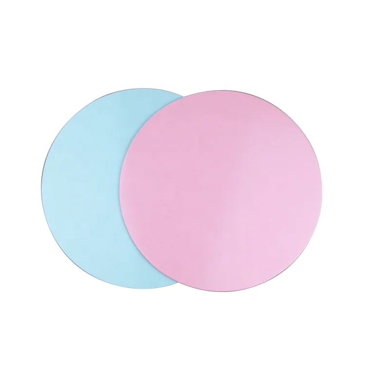 
Wholesale multiple colors Cake board Round, Food grade double side cake tray cardboard 