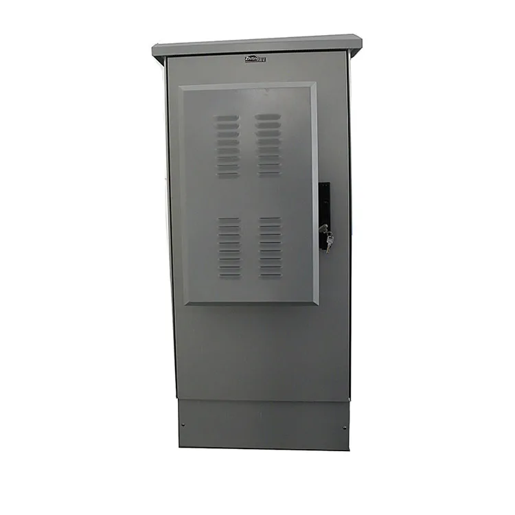Outdoor Insulated Waterproof IP55 Steel Smc Battery Storage Cabinet For Outdoor Power Supply
