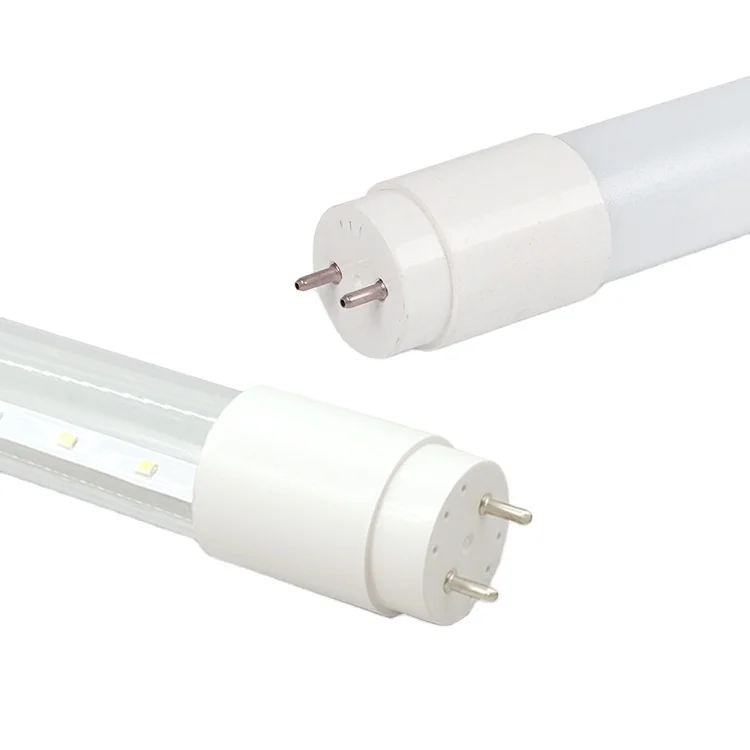 Woojong Hot Selling wholesale best price indoor lighting LED T8 Tube Transparent & Frosted Plastic + Glass LED Tube Light
