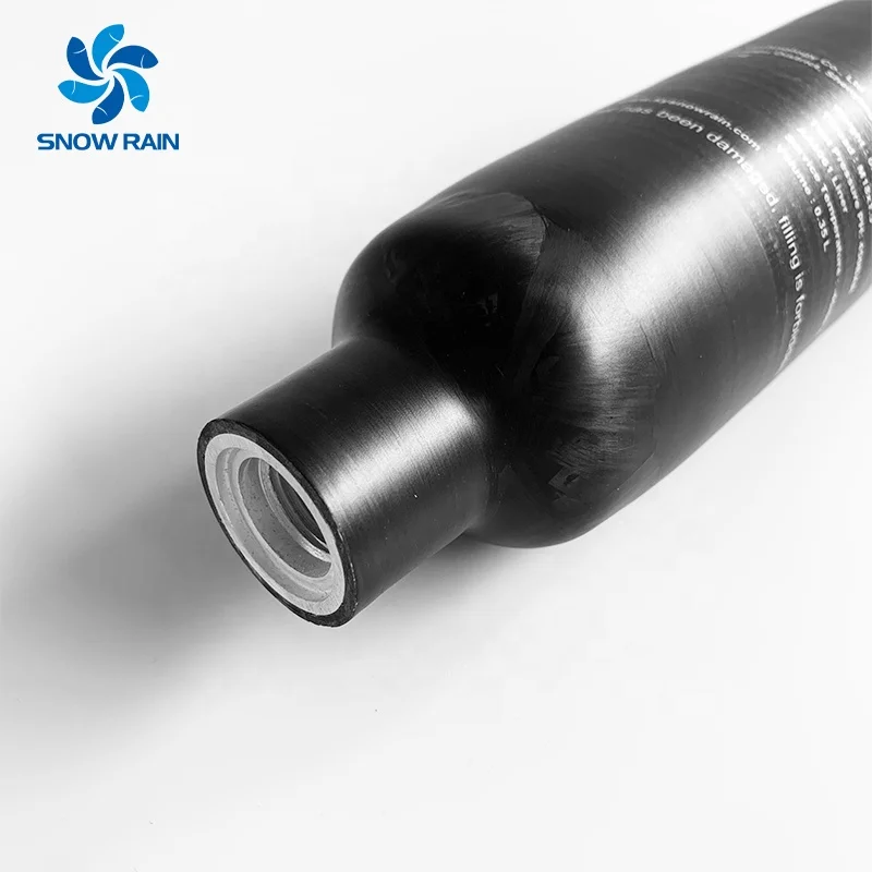 Manufacturer Direct Sale Ready Stock 2L 6.8L 9L 12L Scba Pcp Tank Cylinder 3L Pcp Carbon Fiber Tank Bottle