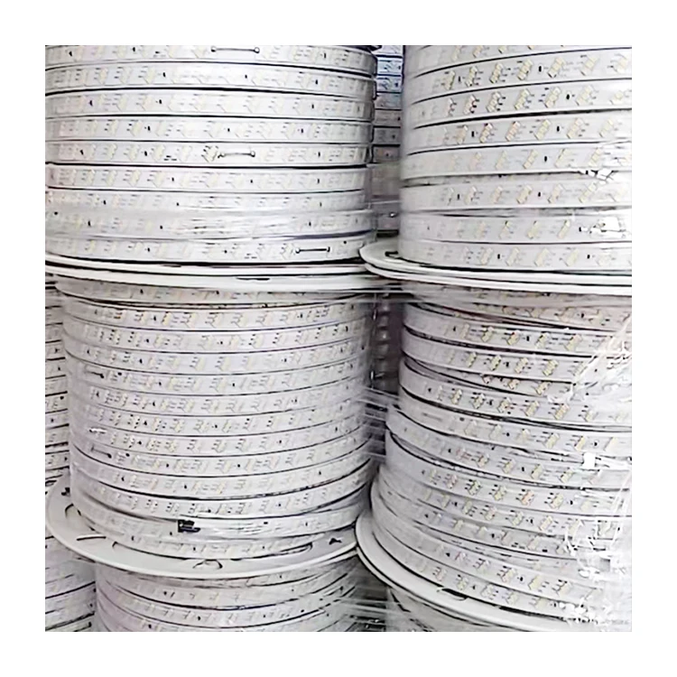Manufacturer Wholesale Waterproof 220V 2835 12mm 180D LED Lights Flexible Soft Strip for Bedroom