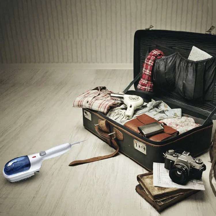 Factory Wholesale Cheapest 800w Portable Fabric Steam Iron Handheld Travel Garment Clothes Steamer LK603