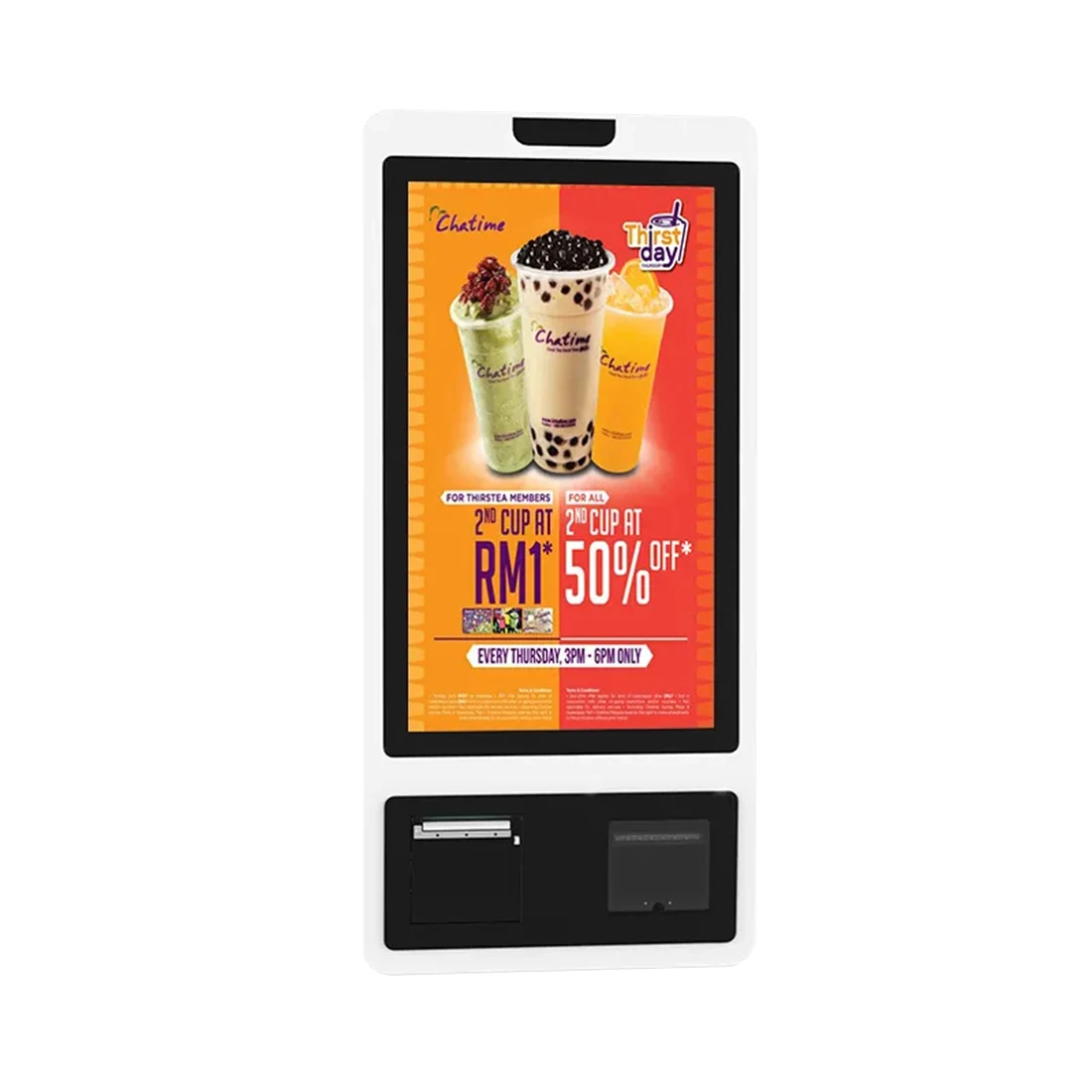 Настенный автоматический киоск с сенсорным экраном напольная подставка расчетная оплата автономные машины для самостоятельного заказа розничных магазинов