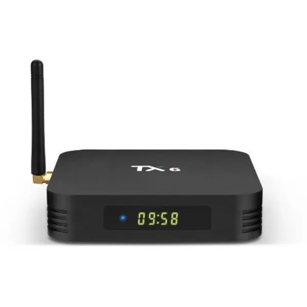  Android 9.0 Smart TV Box Dual Wifi Netflix Shenzhen Qianrun TX6 H6 4GB RAM 32GB/64GB ROM 4K 10.0 TX6S H616 Set