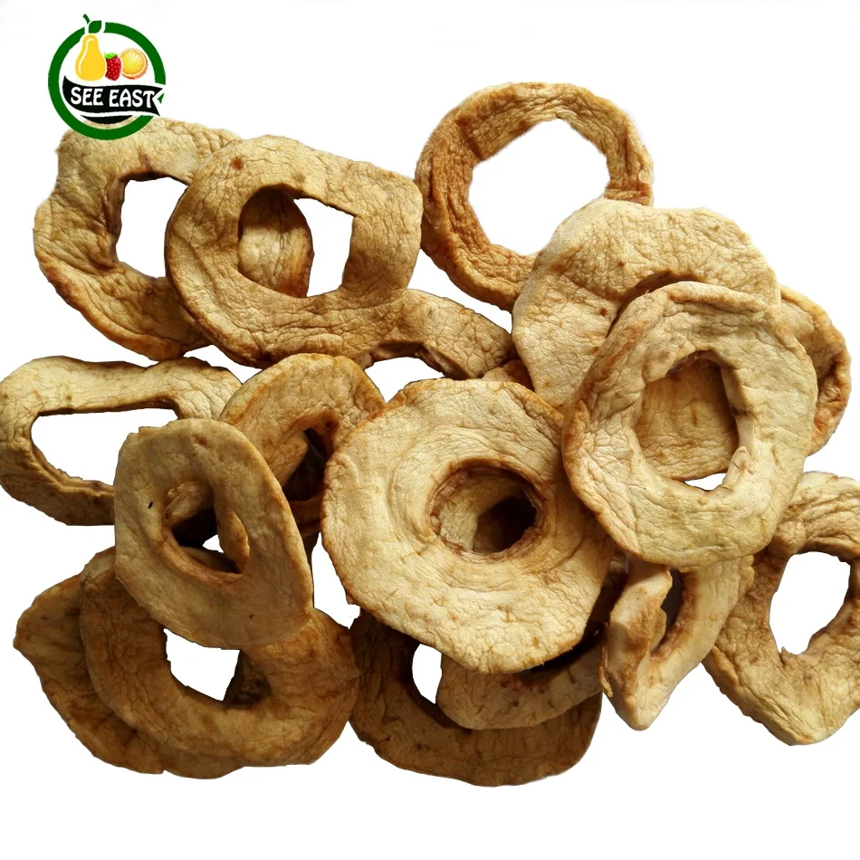Best Selling Chinese Dried Fruit Products Dry Healthy Food Dehydrated Red Apple Rings for Human Consumption