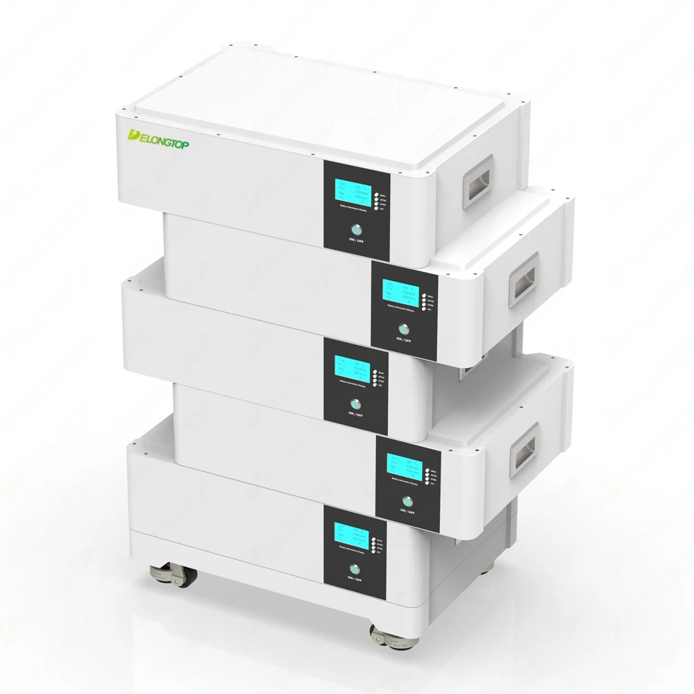 Factory Sell LifePO4 Battery 24V 200Ah 5Kwh Stacked Lithium Battery Deep Cycle 6000 Times Solar Battery