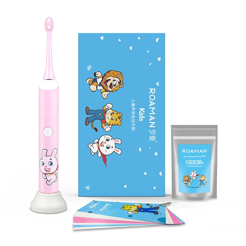 Mini type baby custom sonic soft children electric toothbrush kid