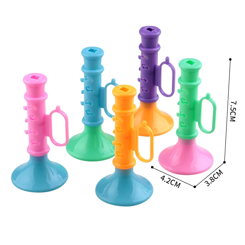 China New Trending Products Very Funny Hot Sales Very Cheap Factory Price Plastic Small Toy Plastic Trumpet For Promotional Gift