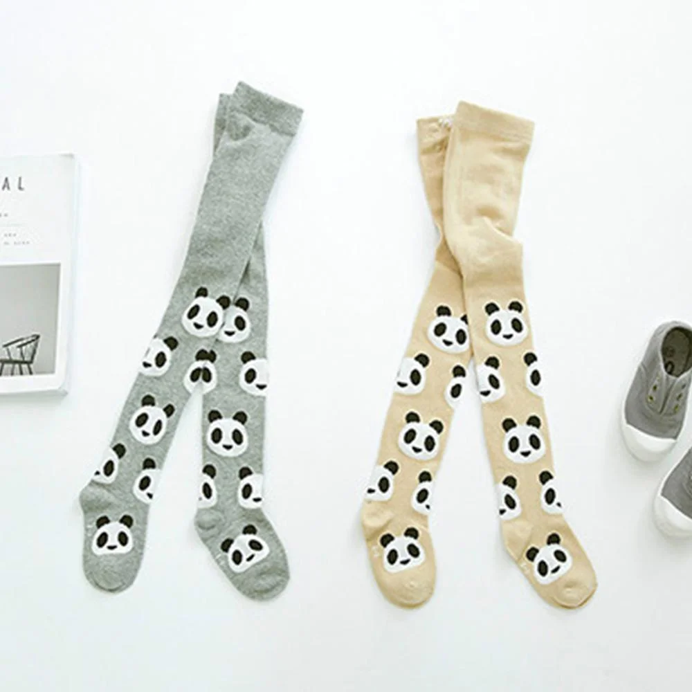 Customized breathable children socks elastic cotton cute pantyhose designer kids tights