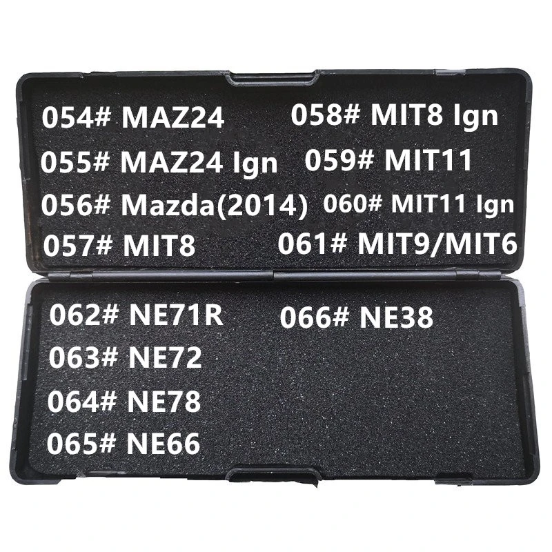 Автомобильный декодер LISHI 2 в 1, 10 шт., смарт-инструменты для K9 MIT9 TOY48 HY16R HU87 HYN11 NSN14 TOY43R HON66 TOY12, слесарные инструменты