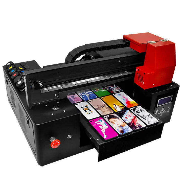
UV inkjet Multicolor phone case pattern printing machine Mobile phone pouch printer 