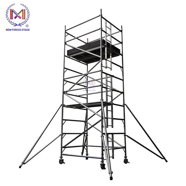 Hot Sale Modern Layher Stage Andaime Legs Multidirectional Iron Price List Kinds Of Galvanized Marine Ringlock scaffolding