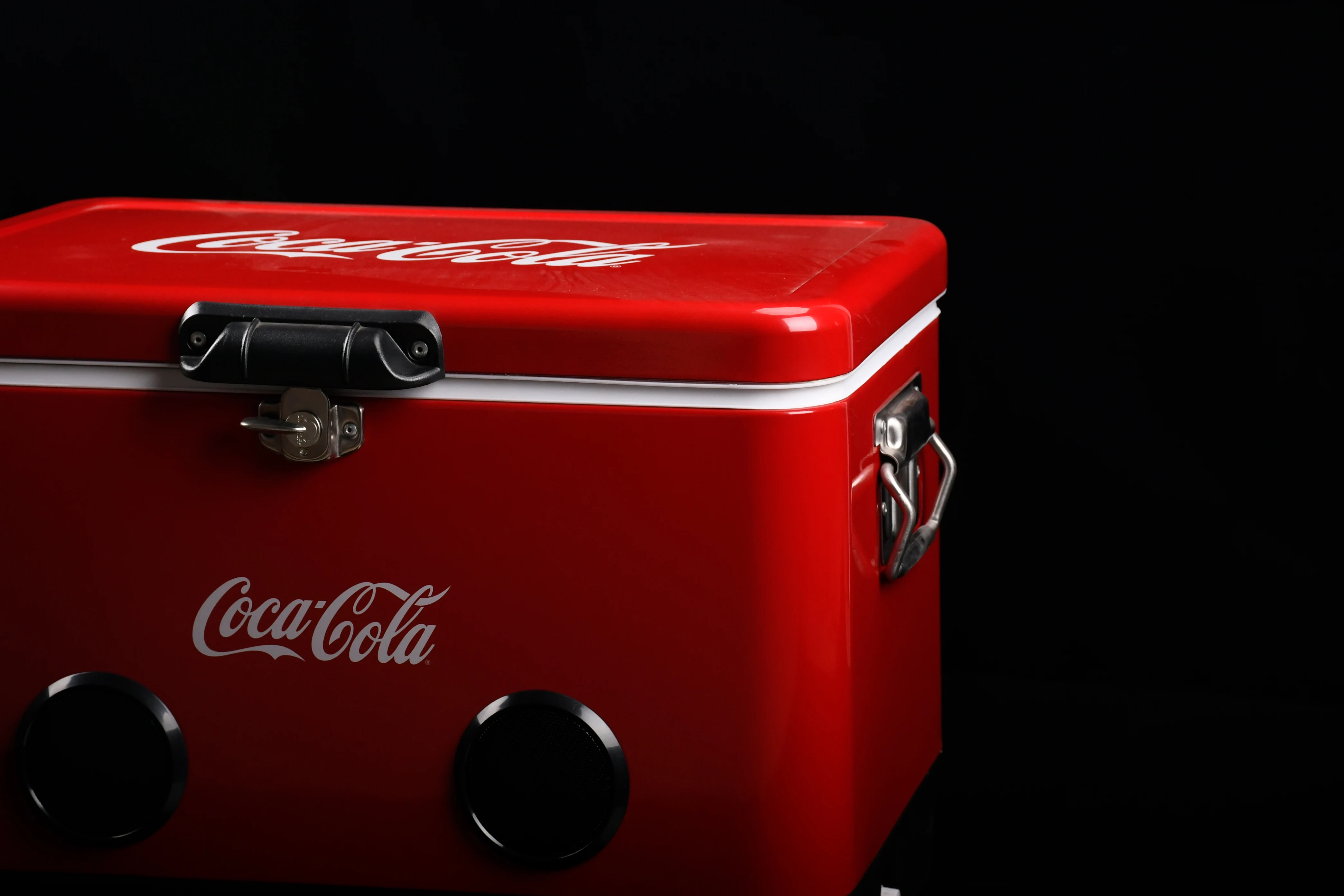 Уличный жесткий рыболовный металлический охладитель льда с динамиком большой емкости 54QT лодочный морской для оптовой продажи