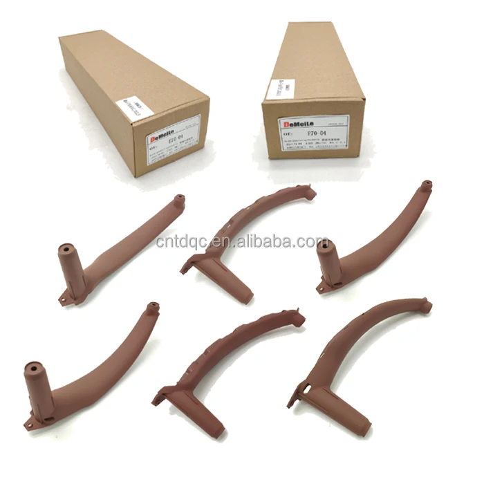High quality auto Door inner armrest door handle for X5 series F10 left right leather interior door handle