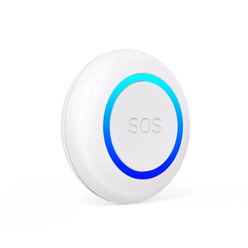 TUYA WIFI SOS Button Smart Wireless Sensor Alarm Elderly alarm Waterproof Emergency Help Alarm Keychain SOS Panic Button