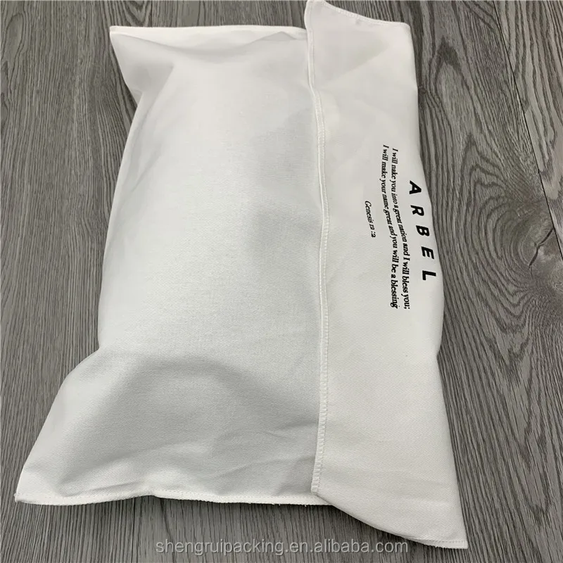 40*30cm cotton envelope makeup bag with personal logo