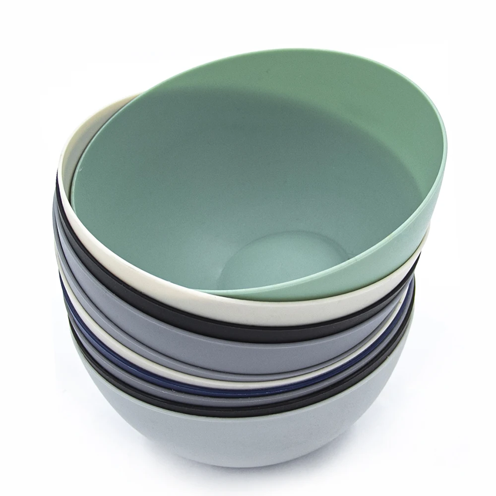 Wholesale Round PP Clear Hard Disposable Take Away Salad Dessert Fruit Food Plastic Bowl