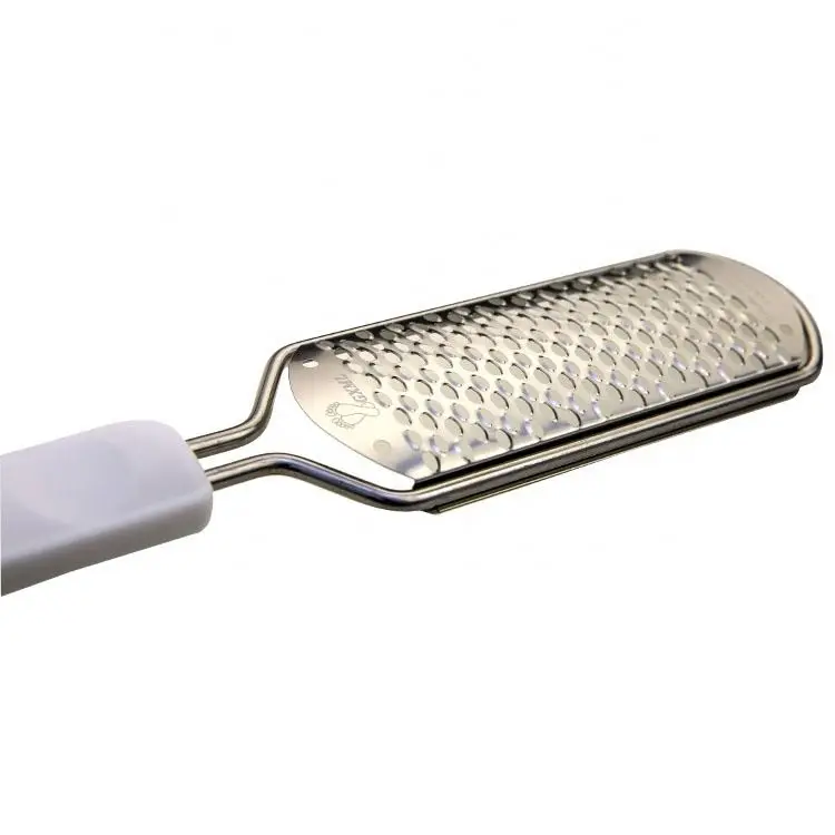 Hot Sale Cheap Plastic Handle Sanding Paper Foot File Professional Pedicure Foot Grater glass Foot File for peeling dead skin