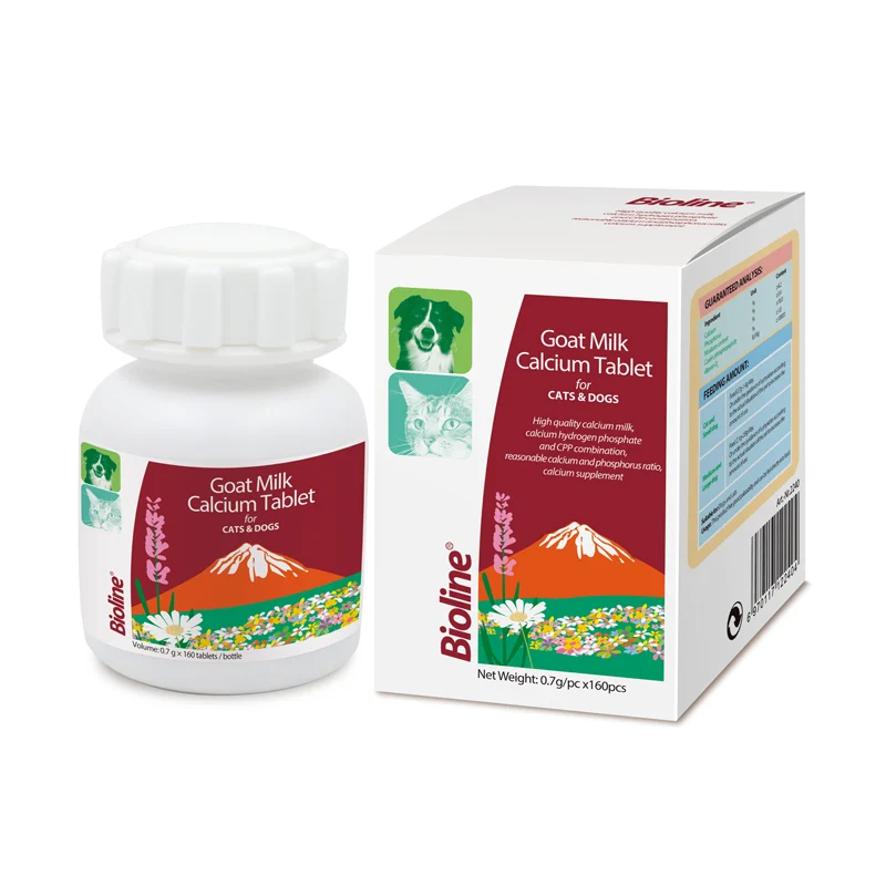 Питание домашних животных собака бедро и суставная добавка козье молоко кальция таблетка собака добавки и витамины