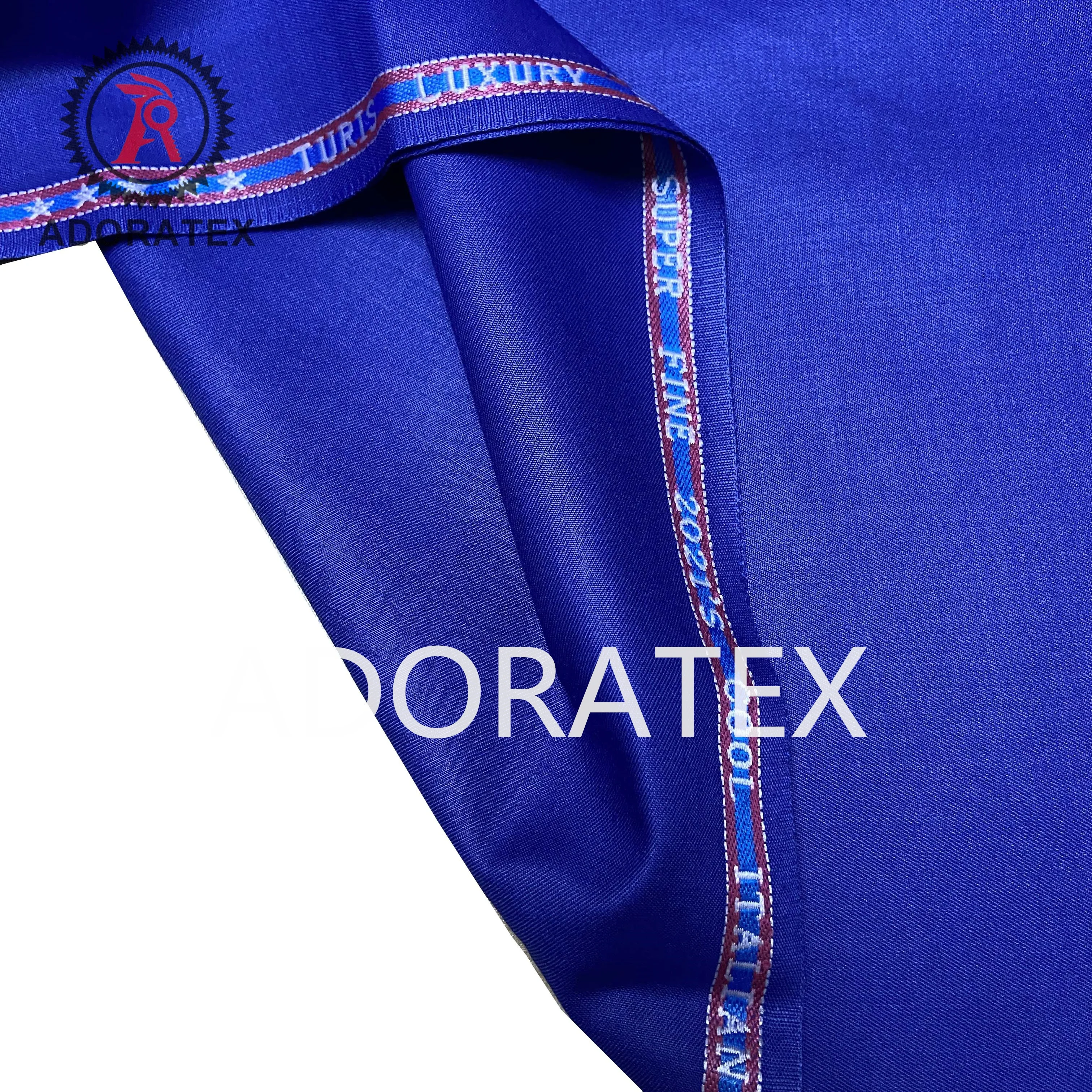 Soft man suits fabric English selvage tr suiting wool suiting fabric muslim fabric