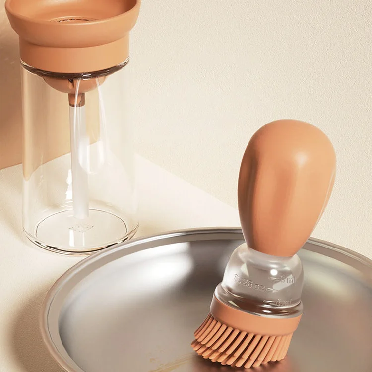 Kitchen Utensils Leak-proof transparent glass household oil pot Reused Oil Bottle Glass Kitchen Glass Oil Cans