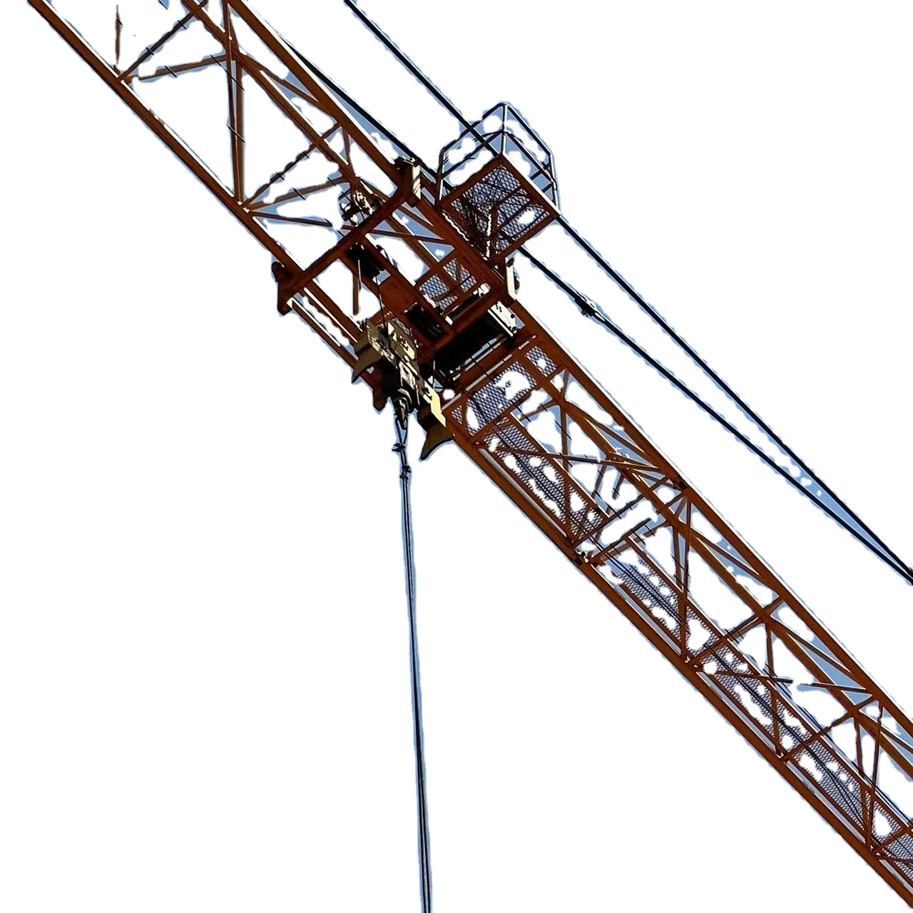 Zeyu Tower Crane QTP6015 The tower crane used in the warehouse tower is widely used