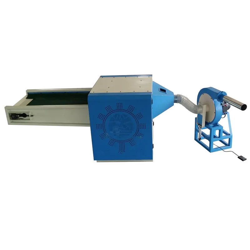 Factory direct sale small fiber cotton open cotton filling machine for pillow cushion