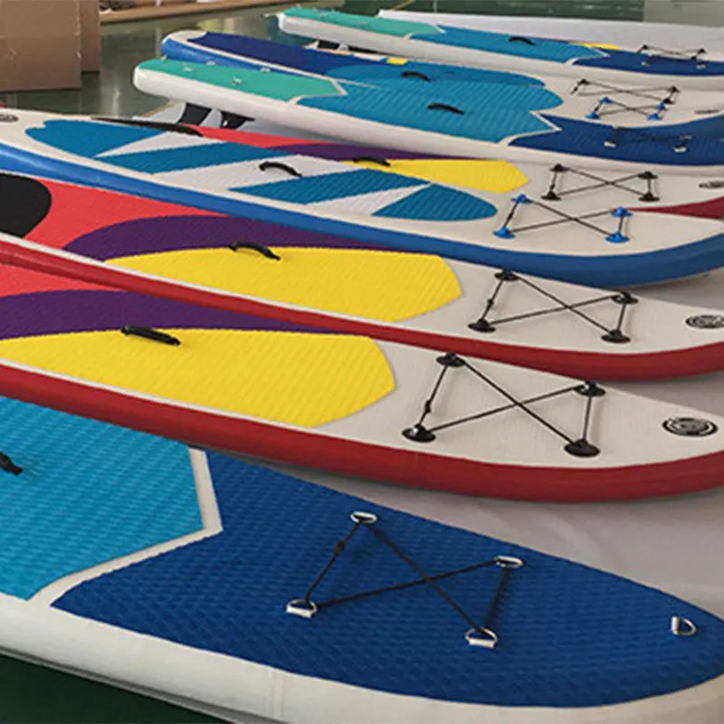 SUP Inflatable Paddle Board for Adults, Stand Up Paddle high quality EPS teach soft top surfboard for surfing