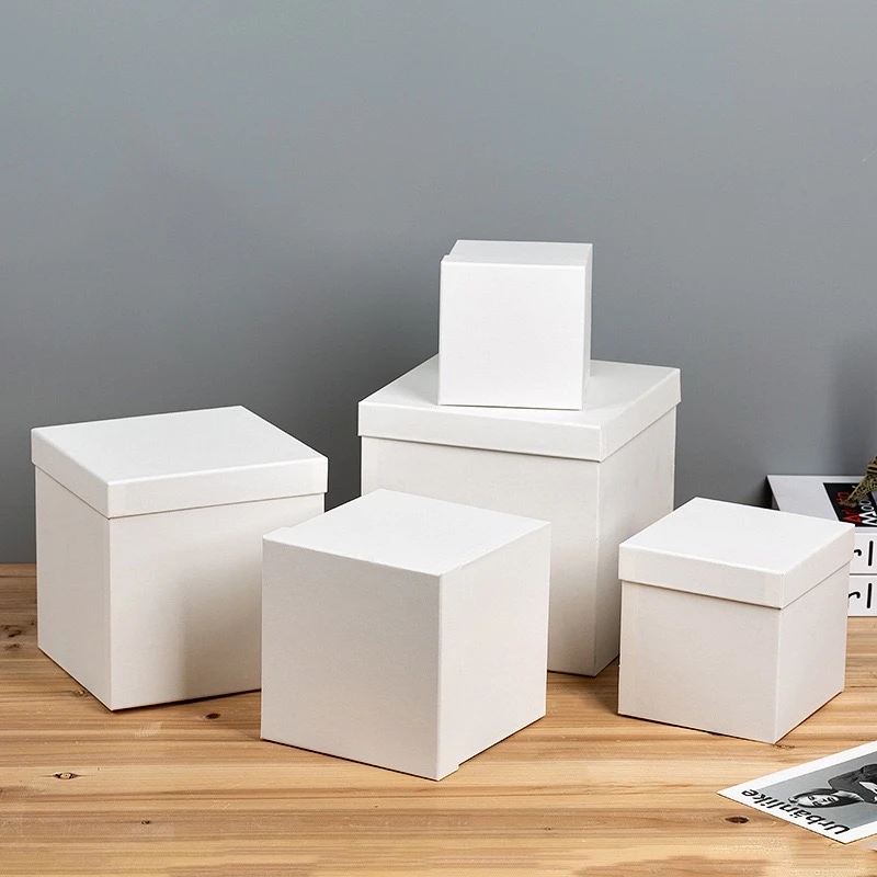 Factory direct sales new square five-piece packaging box creative spoof multi-layer gift box set graduation favor gift box