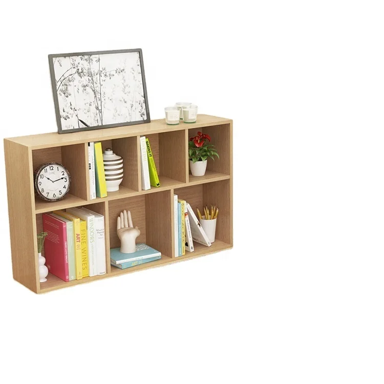 Gcon GF702 high quality best price wholesale white wood bookcase wood cube bookcase shelf bookshelf animal for kid