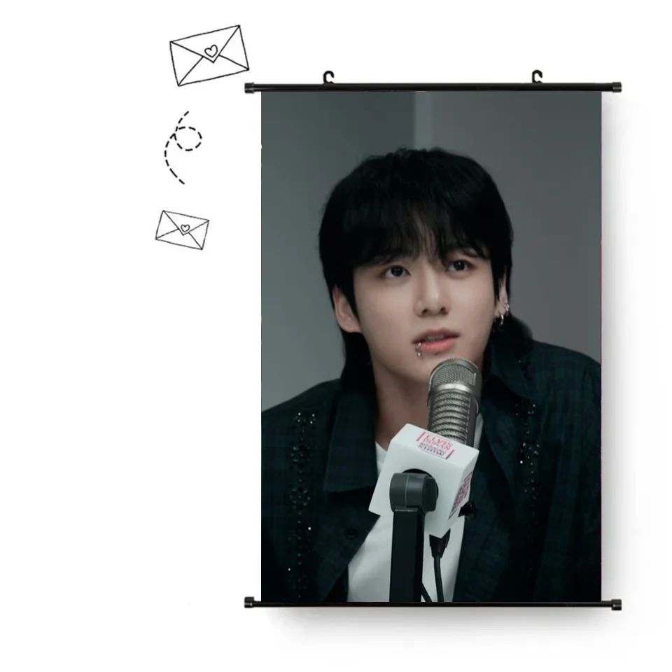 Оптовая продажа KPOP Bangtan Boys JUNG KOOK JK I AM nill фото гобелен тканевый постер JUNGKOOK подвесные картины