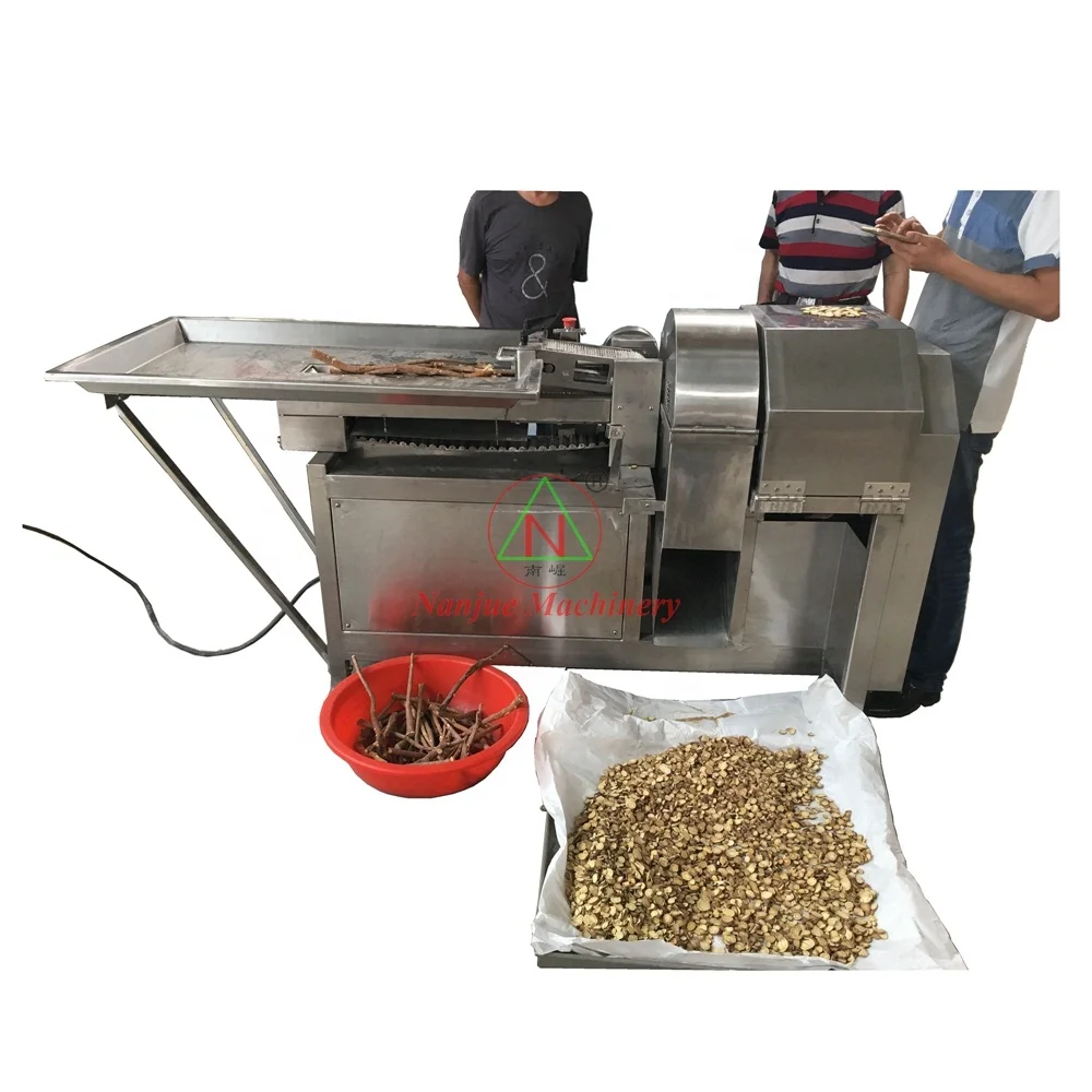 medicinal herb root slicing machine liquorice cutting machine