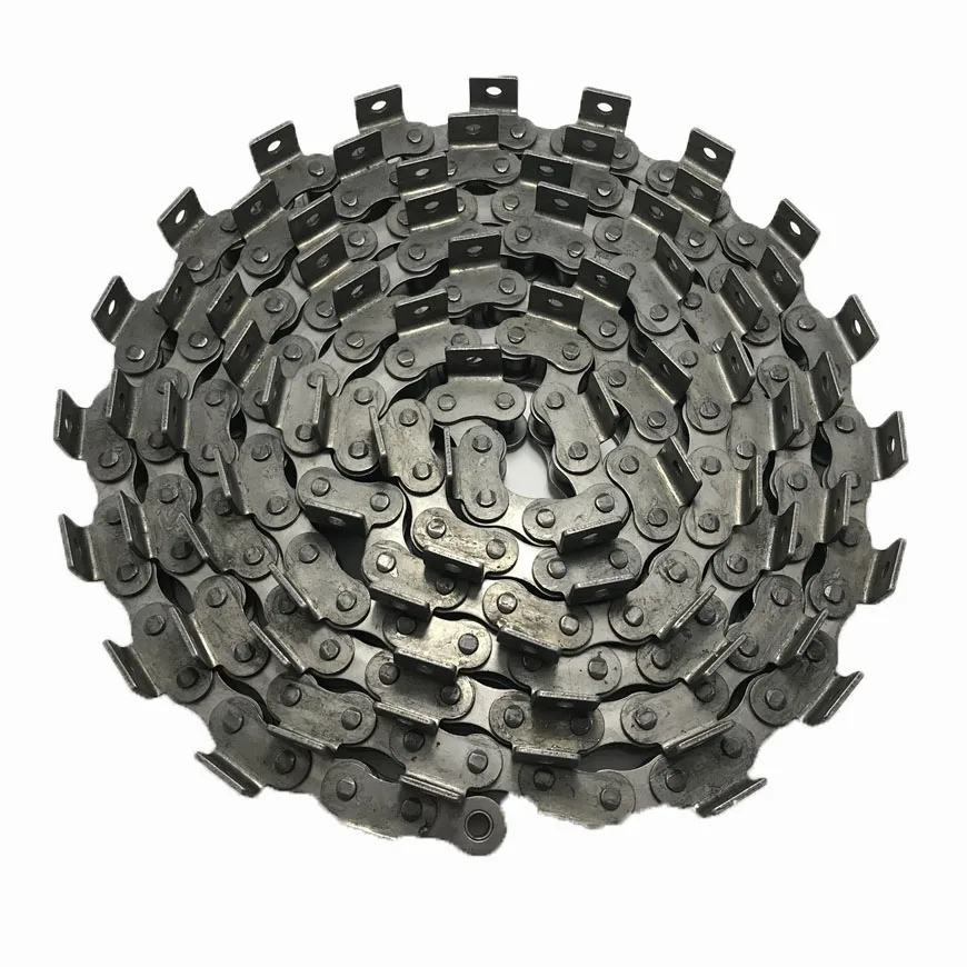 12B standard single roller chain can be customized drive parts double knot distance drive chain