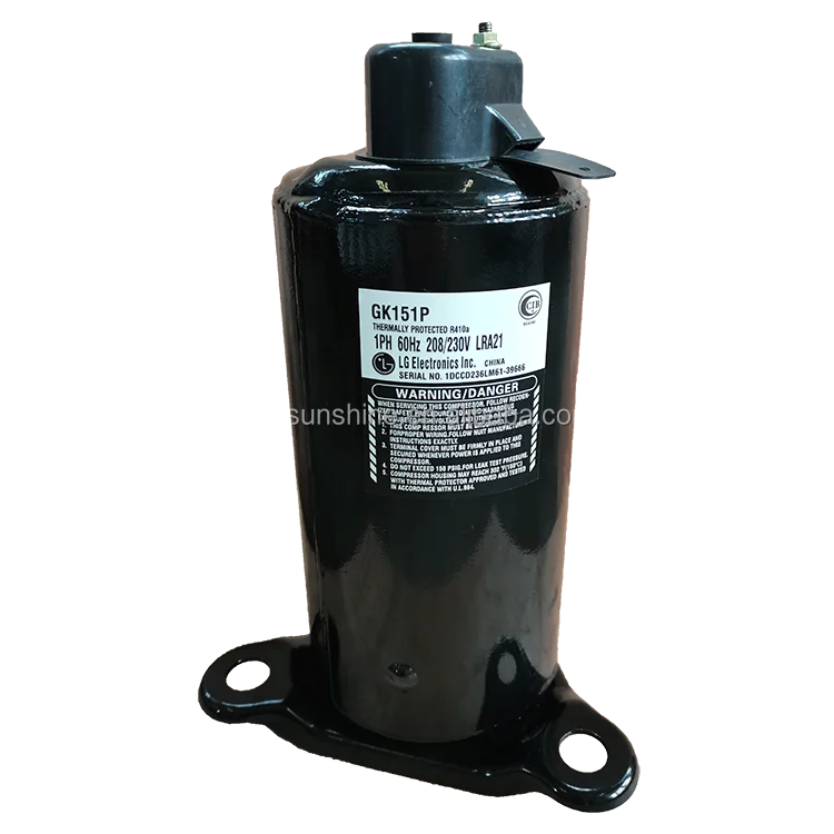 R22 380V Lg Air Conditioner Compressors for Refrigeration QPT425Y Lg Dc Inverter Motor Compressor