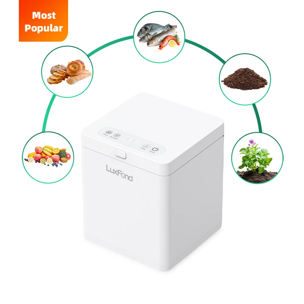 Automatic Composter System  Machine Rotary Electric Compost Maker Broyeur Compost Original Factory